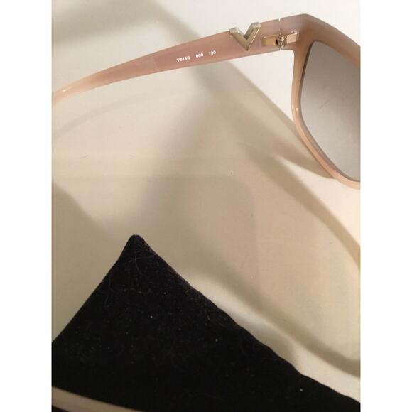 VALENTINO V614S 669 Brown/Taupe ￼Sunglasses w/Gray Gradient Lenses ￼ - Picture 3 of 7